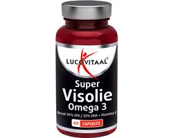 Lucovitaal - Super Visolie Omega 3-6 - 60 Capsules - Visolie - Voedingssupplement