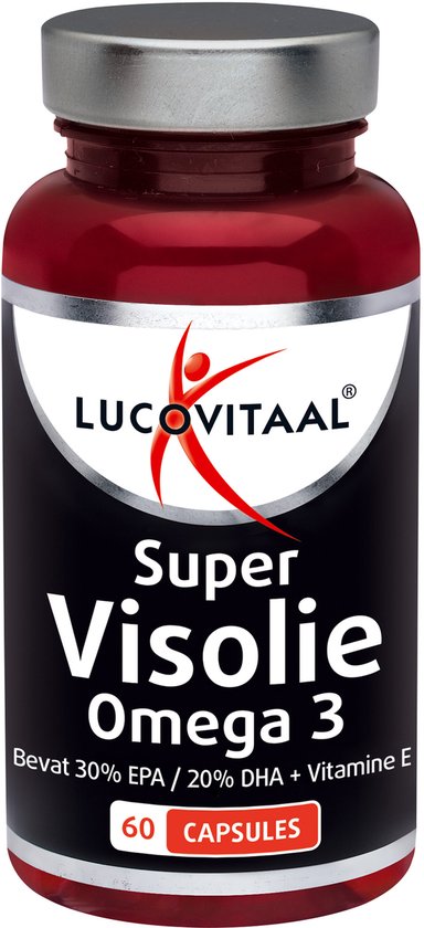 Lucovitaal - Super Visolie Omega 3-6 - 60 Capsules - Visolie - Voedingssupplement