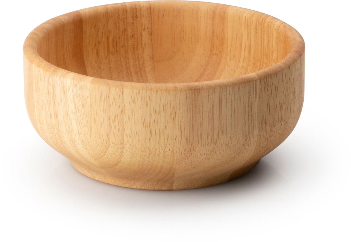 Continenta ronde slakom D18cm H8cm rubberhout
