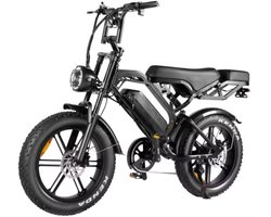 QM V20 PRO Luxury Full Options fatbike - zwart - elektrische fatbike