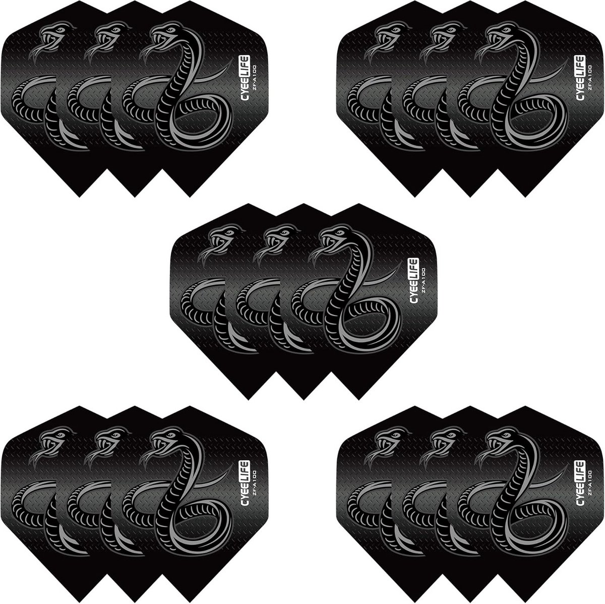Dartflights Standaard Set - 15 Stuks Professionele Dart Vluchten