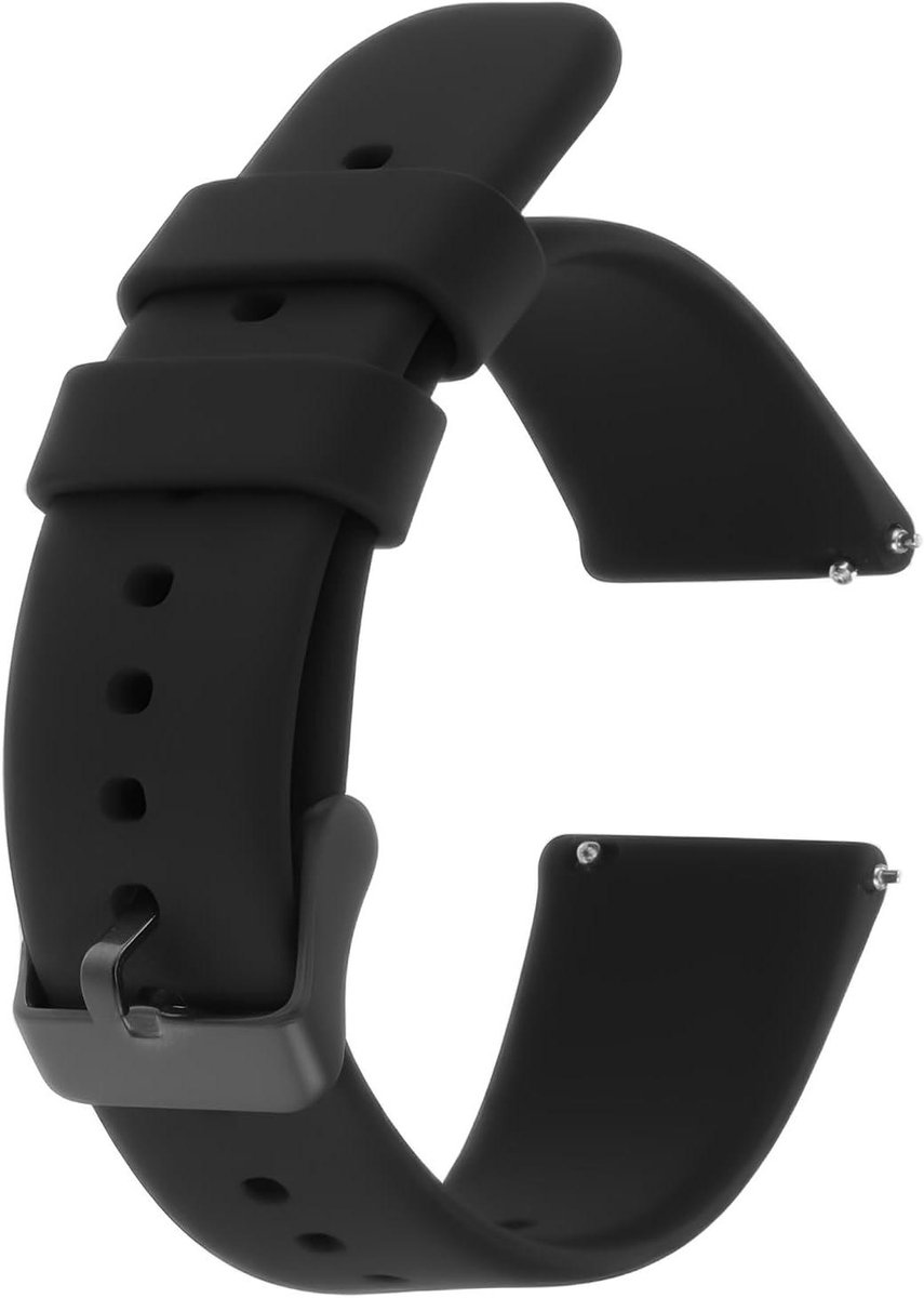 Sportvervanging siliconen horlogebandje met snelsluiting - zachte smartwatch reservearmband - horloge-accessoires voor mannen en vrouwen