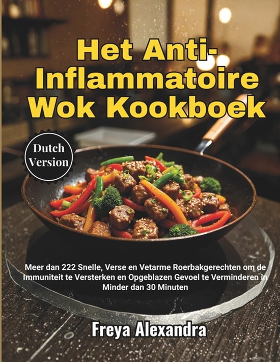 Het Anti-Inflammatoire Wok Kookboek - cover