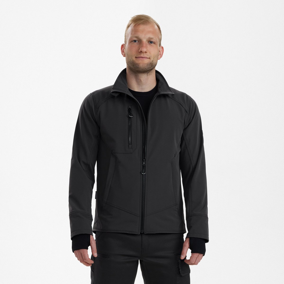 Engel X-treme werkjack met 4-weg stretch 1366-317 - Anthracite Grey - M