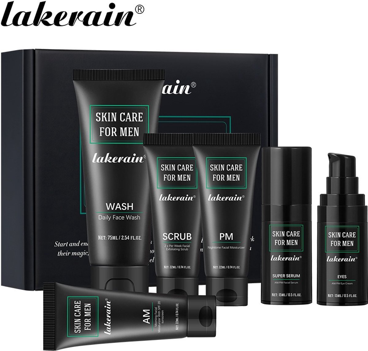 Lakerain - Huidverzorging - Crème - skincare - cadeau voor mannen