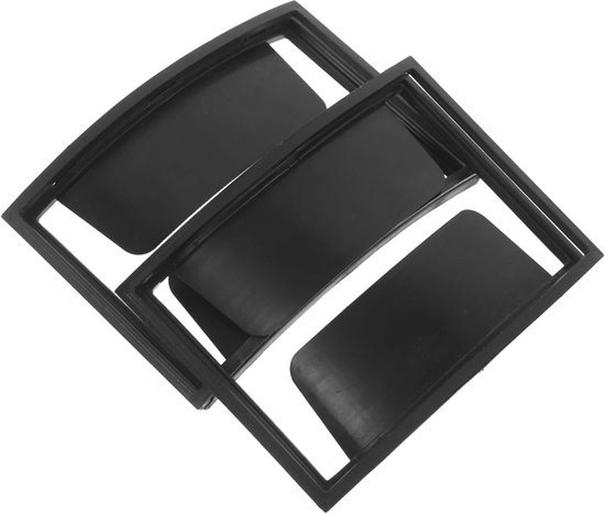 Skipashouders - Kaarthouders Skibril - Wintersport Accessoires - Veilige Stabiele Bevestiging - 9.2 x 2.4 x 0.6 cm - Zwart