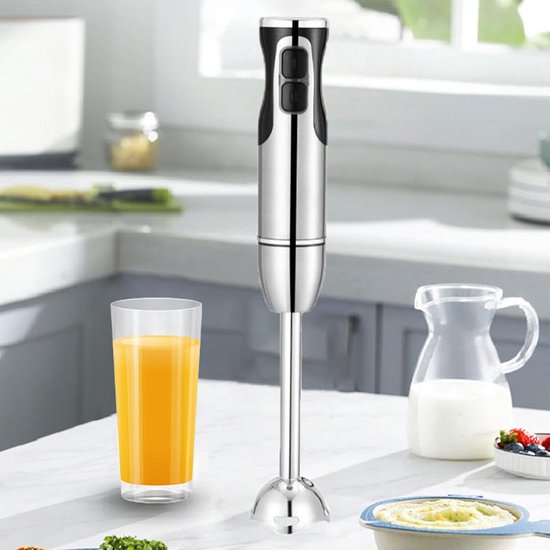 Staafmixer - Handmixer keuken - Soepen en smoothies - Roestvrijstalen as - 40.5 cm hoog - Uniek kenmerk — afbeelding 4
