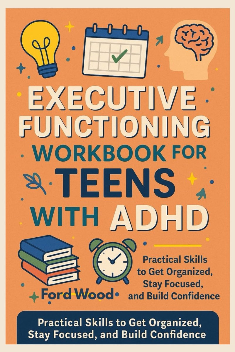 Functie Training Werkboek - ADHD Hulpmiddel - Organisatie Vaardigheden - Interactieve Oefeningen - 15 x 23 cm