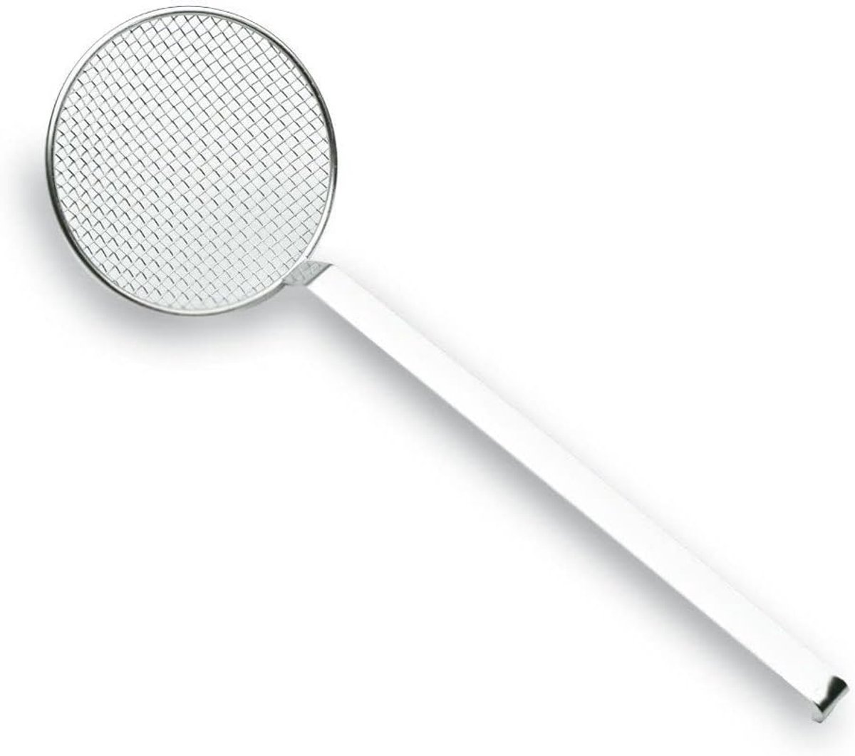 Schuimspaan Roestvrij Staal - Geperforeerde Lepel - Koken en Serveren - Vaatwasserbestendig - Ø 10 cm x 48 cm - Zilverkleurig
