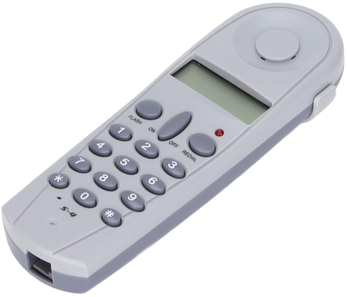 Telefoonlijntester - Oproepidentificatie - Thuiskantoor Gebruik - Automatische Detectie - 15 x 9 x 4 cm - Donkergrijs