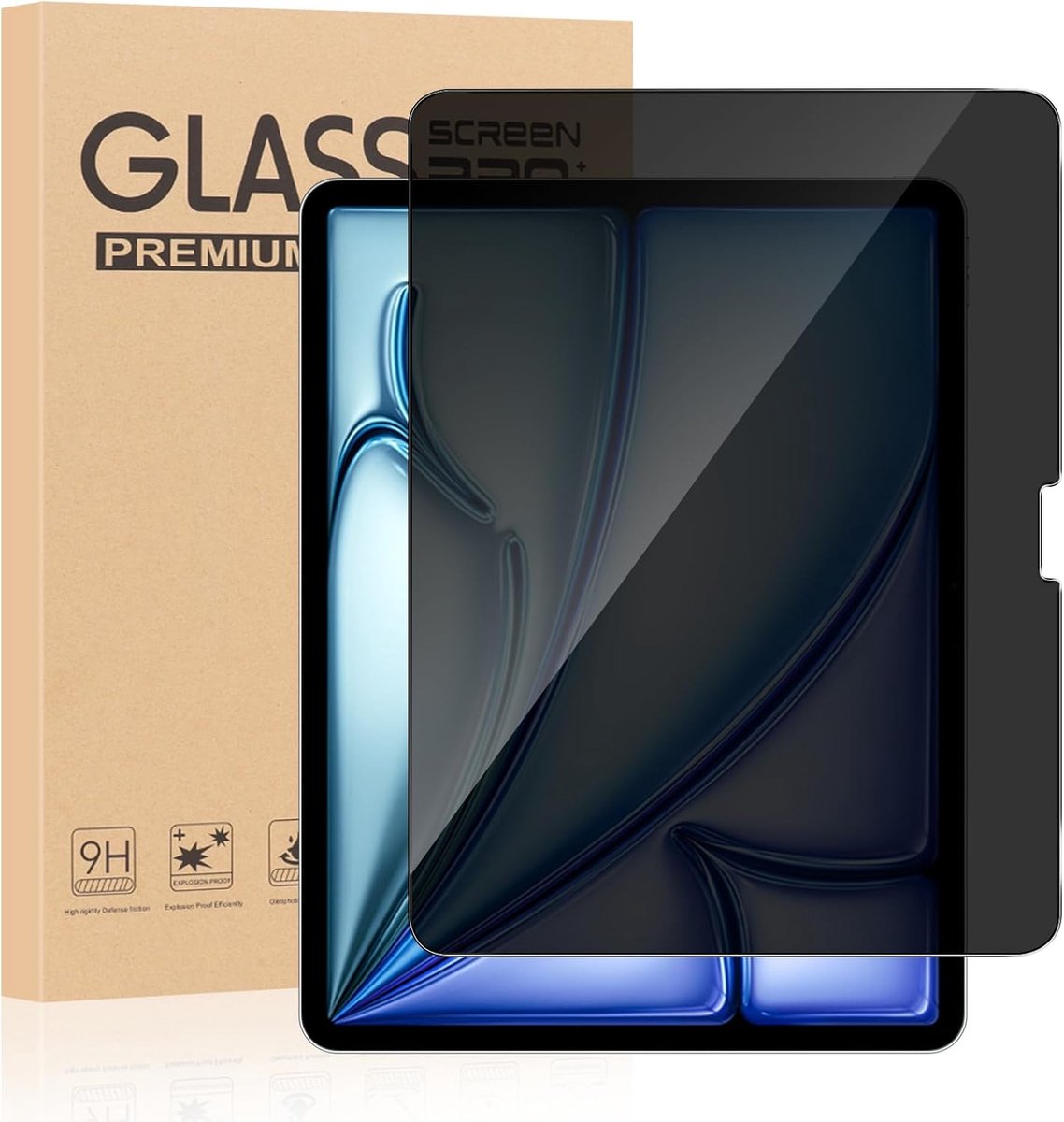 Tablet Schermbescherming - Privacy Glas - Beeldscherm Beschermen - Splintervrij Gehard Glas - 279 cm 11 inch