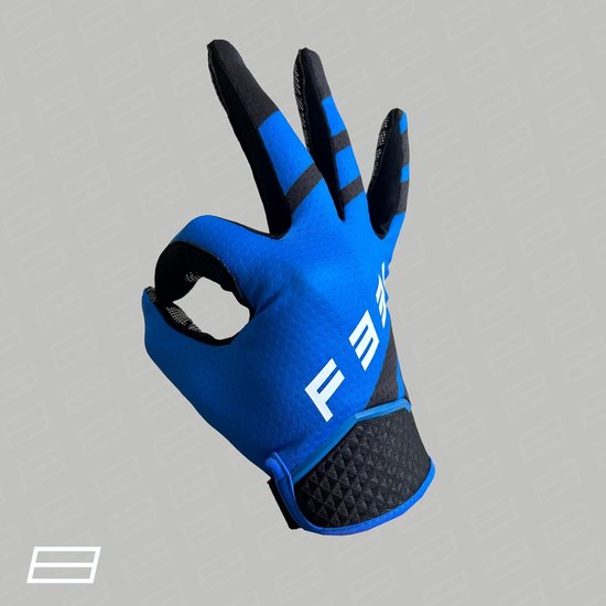Sim Racing Handschoenen - Racehandschoenen Stuur - Precisie Stuurcontrole - Extra Grip Materiaal - XX-Small - Blauw — afbeelding 2