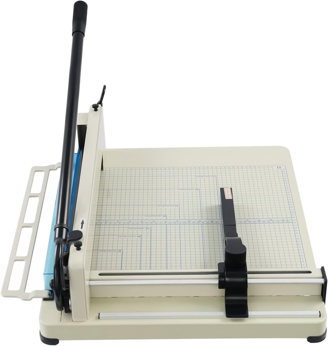 Papier Snijmachine - Handmatige Snijder - Kantoor Werk - Snijdt 400 Vel - A3 formaat - Wit