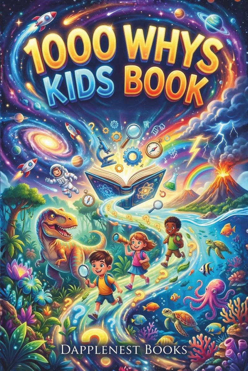Kinderboek Vragen - Ontdekkingsboek Feiten - Leren Lezen - Duizend Nieuwsgierige Vragen - 239 Pagina's