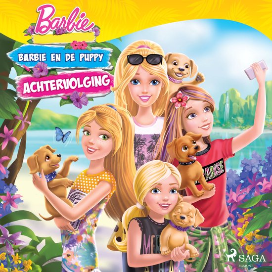 Barbie en de puppy-achtervolging - cover