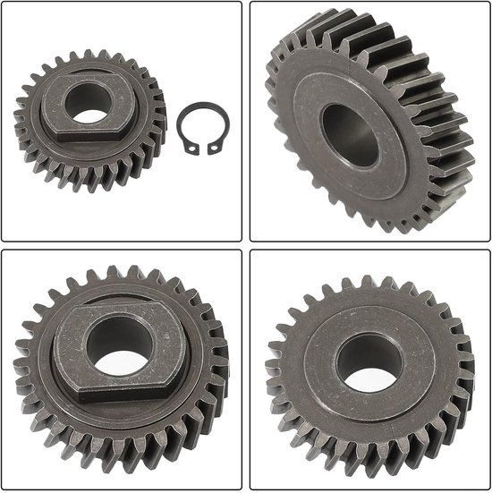 Slagwiel Keukenmachine - Reserveonderdeel Tandwiel - Keukenmachine Reparatie - Duurzaam Metalen Ontwerp - 12 x 10 x 5 cm — afbeelding 3