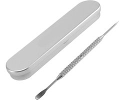 Latte Art Pen - Koffie Decoratie Tool - Cappuccino Versieren - Dubbelzijdig Ontwerp - 15 cm Lengte - Zilverkleurig
