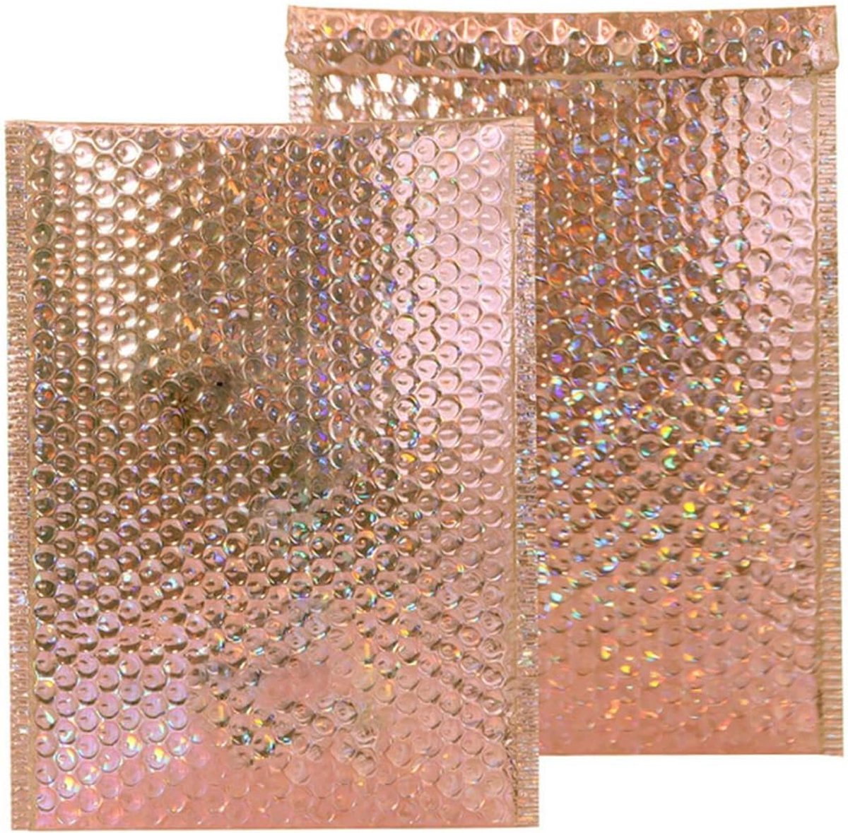 Gepersonaliseerde Enveloppen - Luchtkussen Enveloppen - Sieraden Verzenden - Gouden Laser Design - 15x20cm - Goud