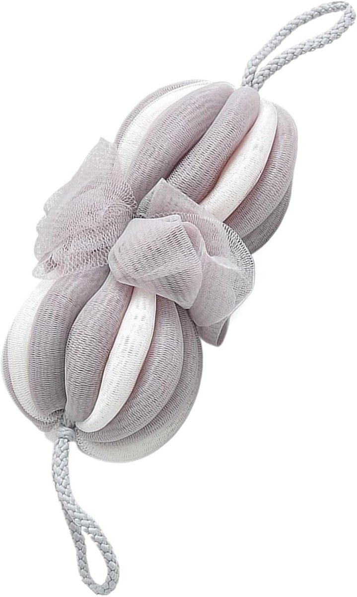 Douche Puff - Badspons Body Loofah - Huid Reinigen - Rijk Schuim Vorming - 20cm Lengte