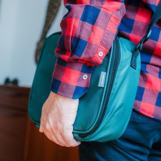 Thermo Lunchbox - Isolatie Tas - Maaltijd Transport - Lekbestendig Luchtdicht - 22 x 24 x 9 cm - Groen van thermo — afbeelding 5