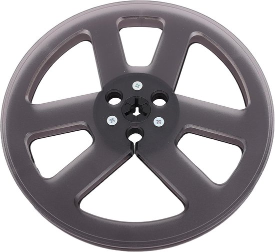 Opneemspoel - Lege Haspel - Tape Recorder - 6 Luchtgaten - 7 Inch Diameter - Grijs — afbeelding 4