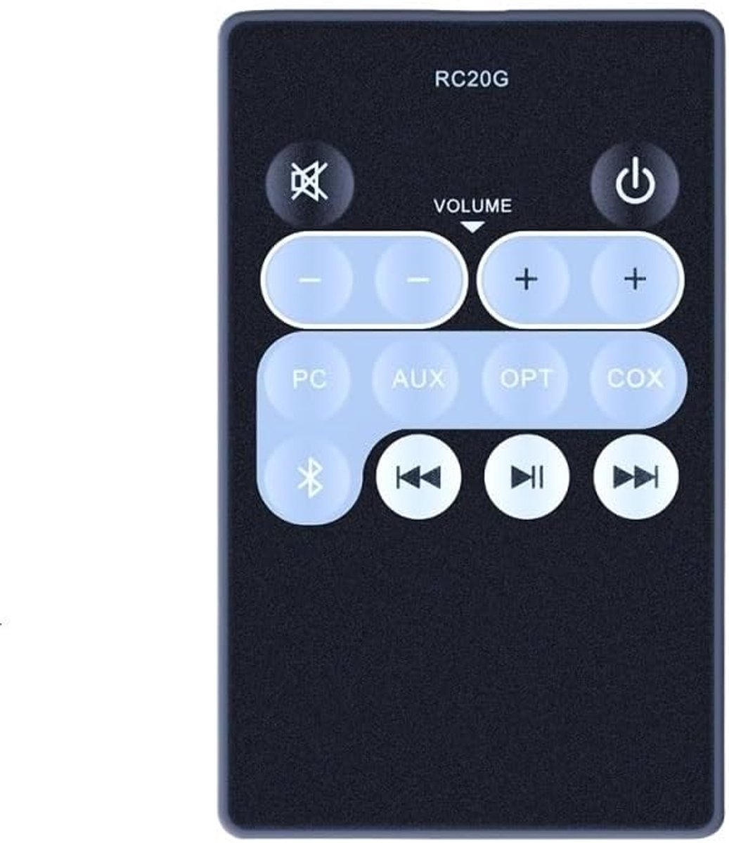 Afstandsbediening - Bediening - Audio Installatie - Eenvoudig te bedienen - 100 Gram