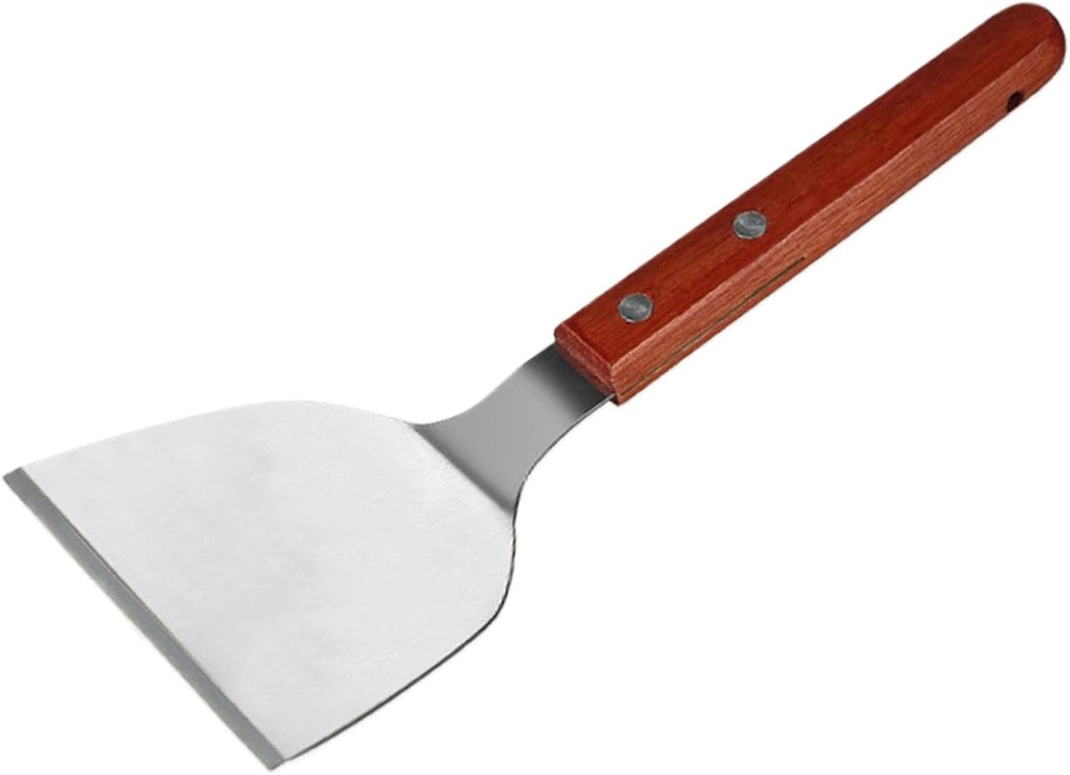 Crêpe Spreader - Pannenkoek Gereedschap - Efficiënt Bakken - Roestvrij Staal - 27x15 cm