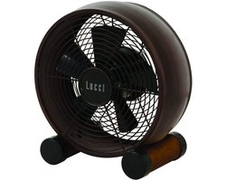 Tafelventilator Breeze - Persoonlijke Koeler - Bureau Verkoeling - Stalen Constructie - 20 cm Diameter - Bronskleurig