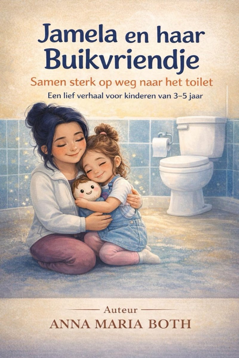 Kinderboek Zindelijkheid - Verhaal over Toilet - Zindelijkheidstraining - Liefdevol Prentenboek - 15x23 cm