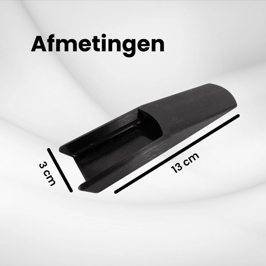 Tripp trapp extended glider - Zwart - Geschikt voor modellen van ná 2013 van Merkloos — afbeelding 2