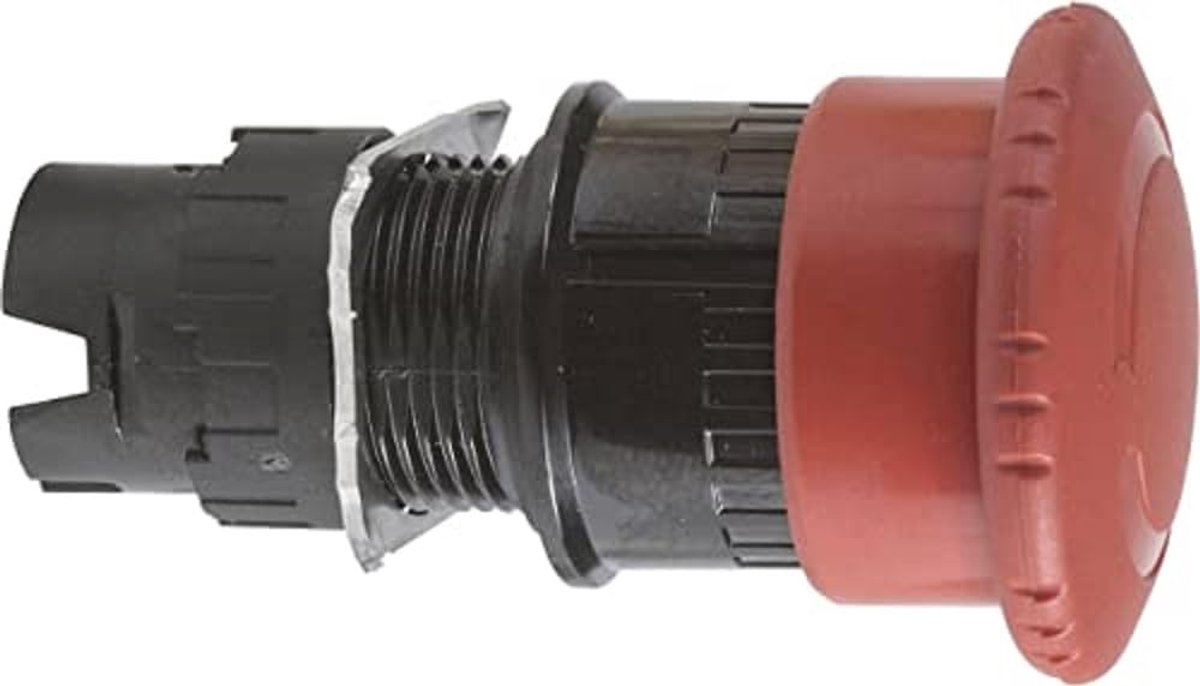 Noodstop Schakelaar - Drukknop Schakelaar - Industriële Controle - Directe Activering - 45x56x62mm - Rood