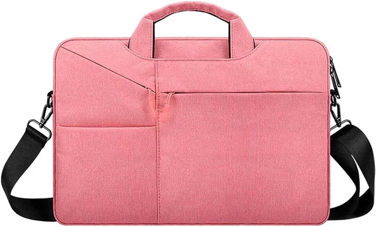 Laptoptas 15.6 inch - Notebook Sleeve - Veilig Vervoer - Waterdicht Polyester - 13 x 1 cm