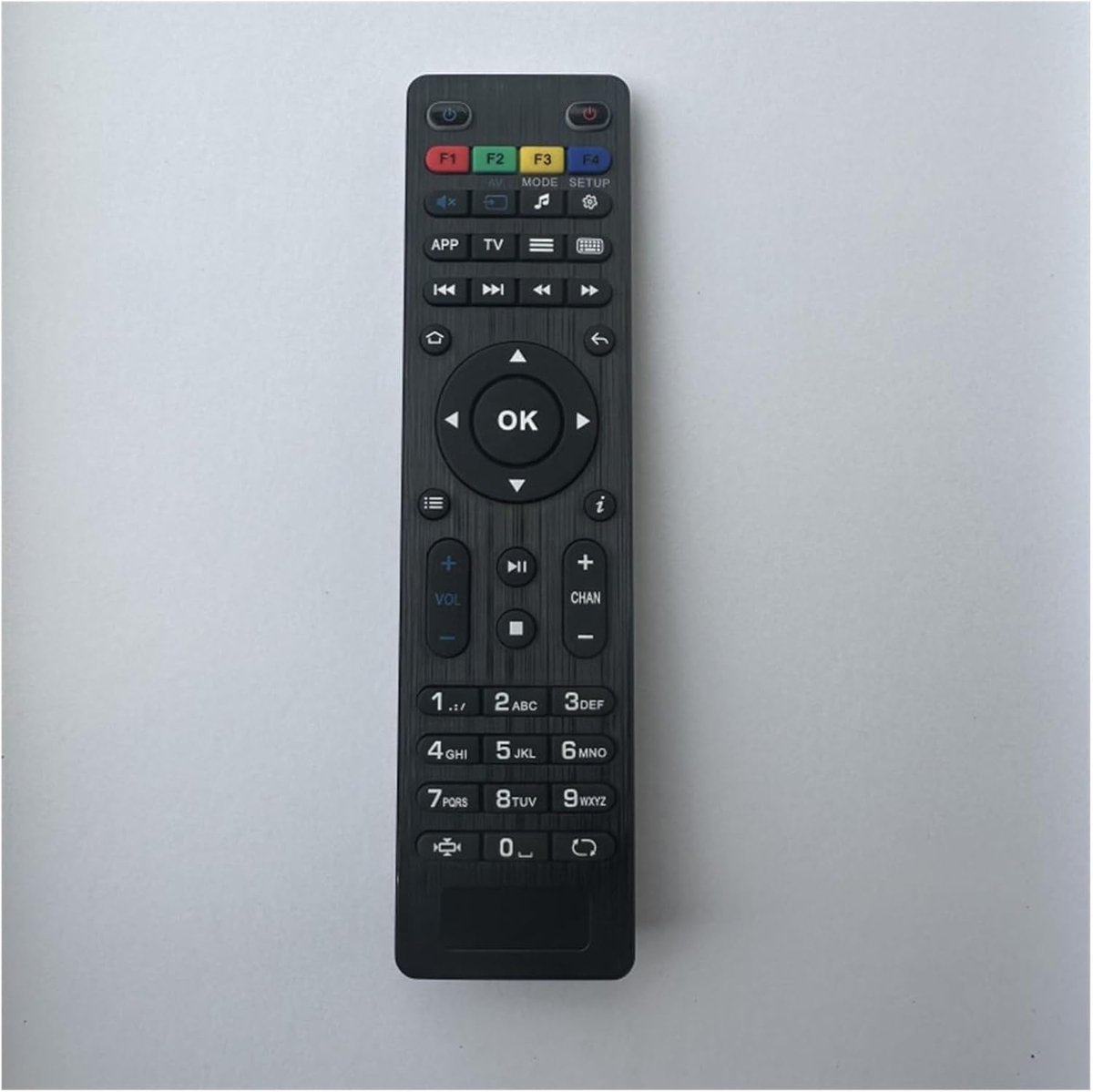 Afstandsbediening Set-Topbox - TV Box Controller - Media Ontvanger Bediening - Compatibel met Diverse Modellen - Zwart