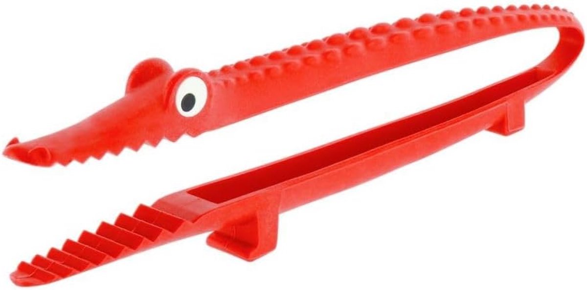 Kooktang - Serveertang Keukentang - Eten Draaien - Hittebestendig 200°C - 24cm Lengte - Rood