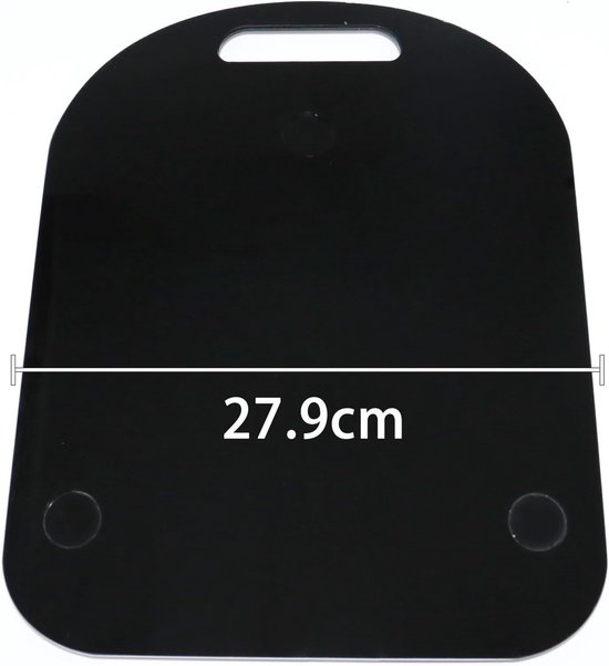 Keukenmachine Accessoire - Schuifmat Aanrecht - Apparaat Verplaatsen - Krasvrij Glijden - 36x28 cm - Transparant — afbeelding 4