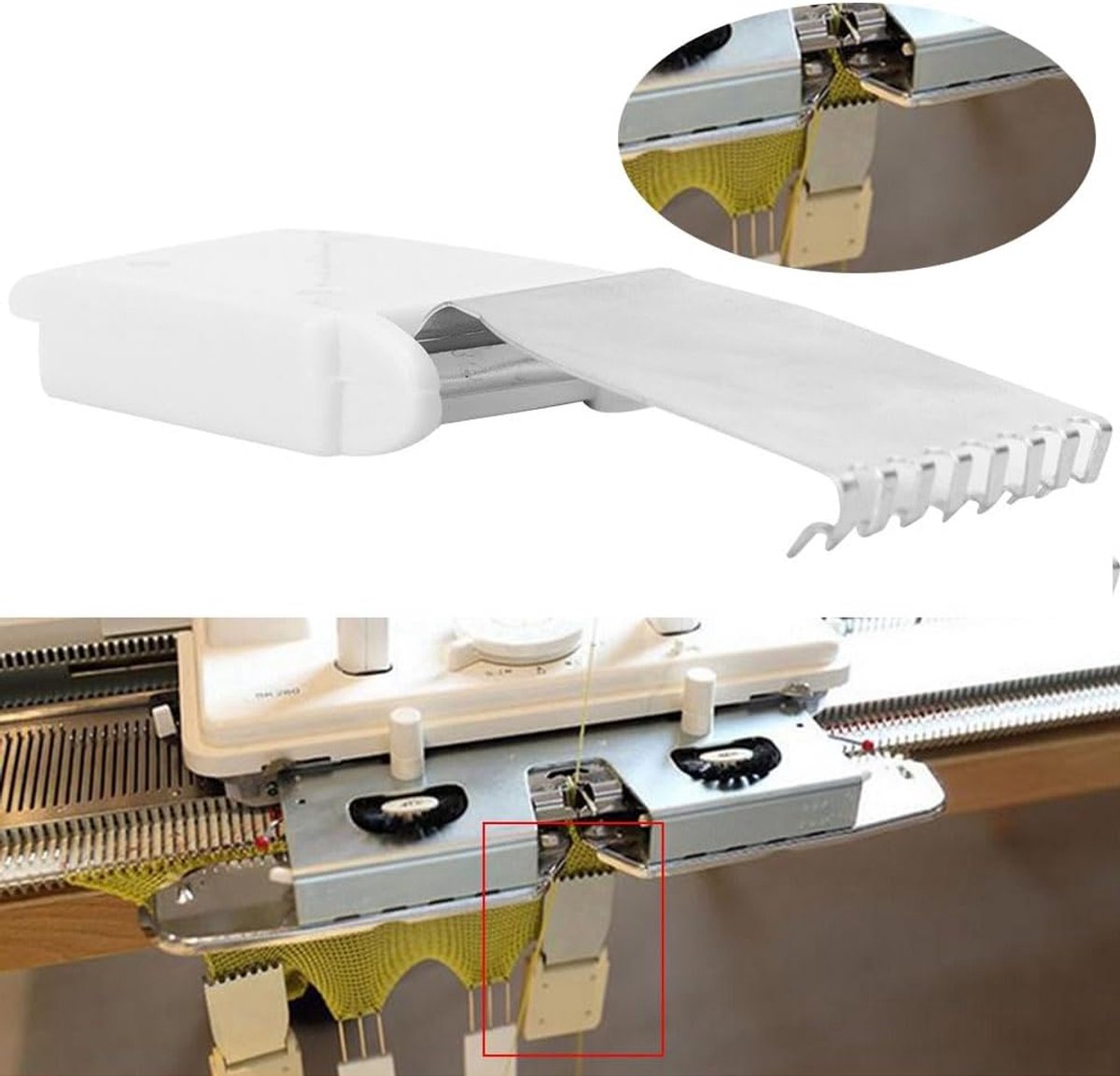 Klauwgewicht Breimachine - Breimachine Onderdeel - Breien Hobby - Universele Pasvorm - 10 Stuks