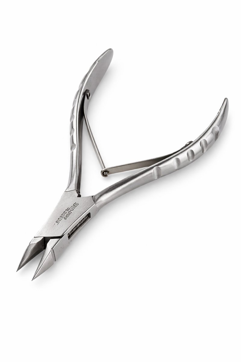 Belux Surgical Instruments - Nageltang met Spitse Bek – Professionele Hoektang voor Ingegroeide Nagels – RVS Nagelknipper met Dubbele Veer – Pedicure & Manicure Tool