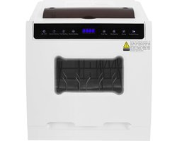 Compacte Vaatwasser - Mini Vaatwasser - Kleine Keukens - Touchscreen Bediening - 46x41x46 cm - Wit