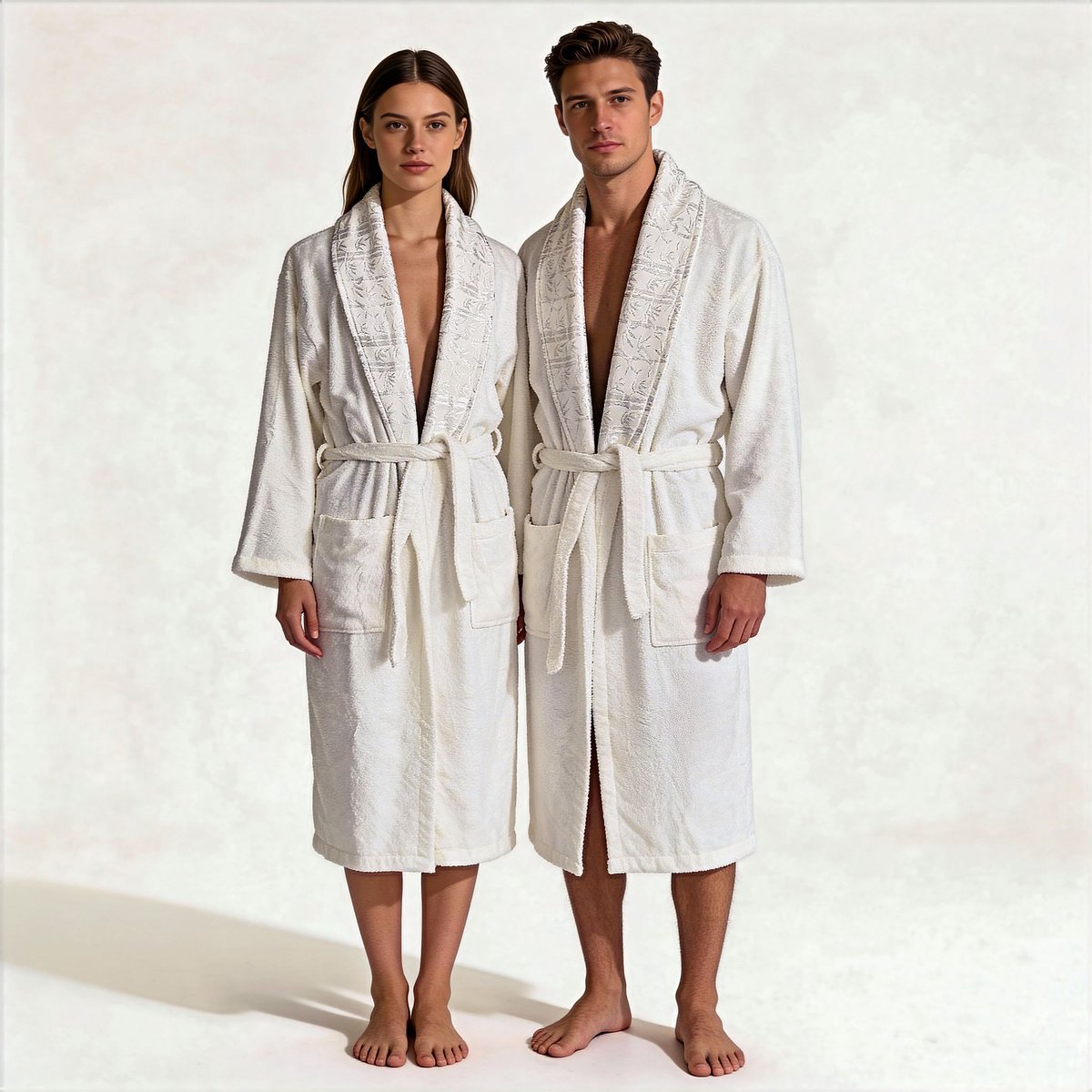 Nurpak Luxe Bamboe Badjas – 70% Bamboe / 30% Katoen – 390 GSM – Zacht & Sneldrogend – Unisex