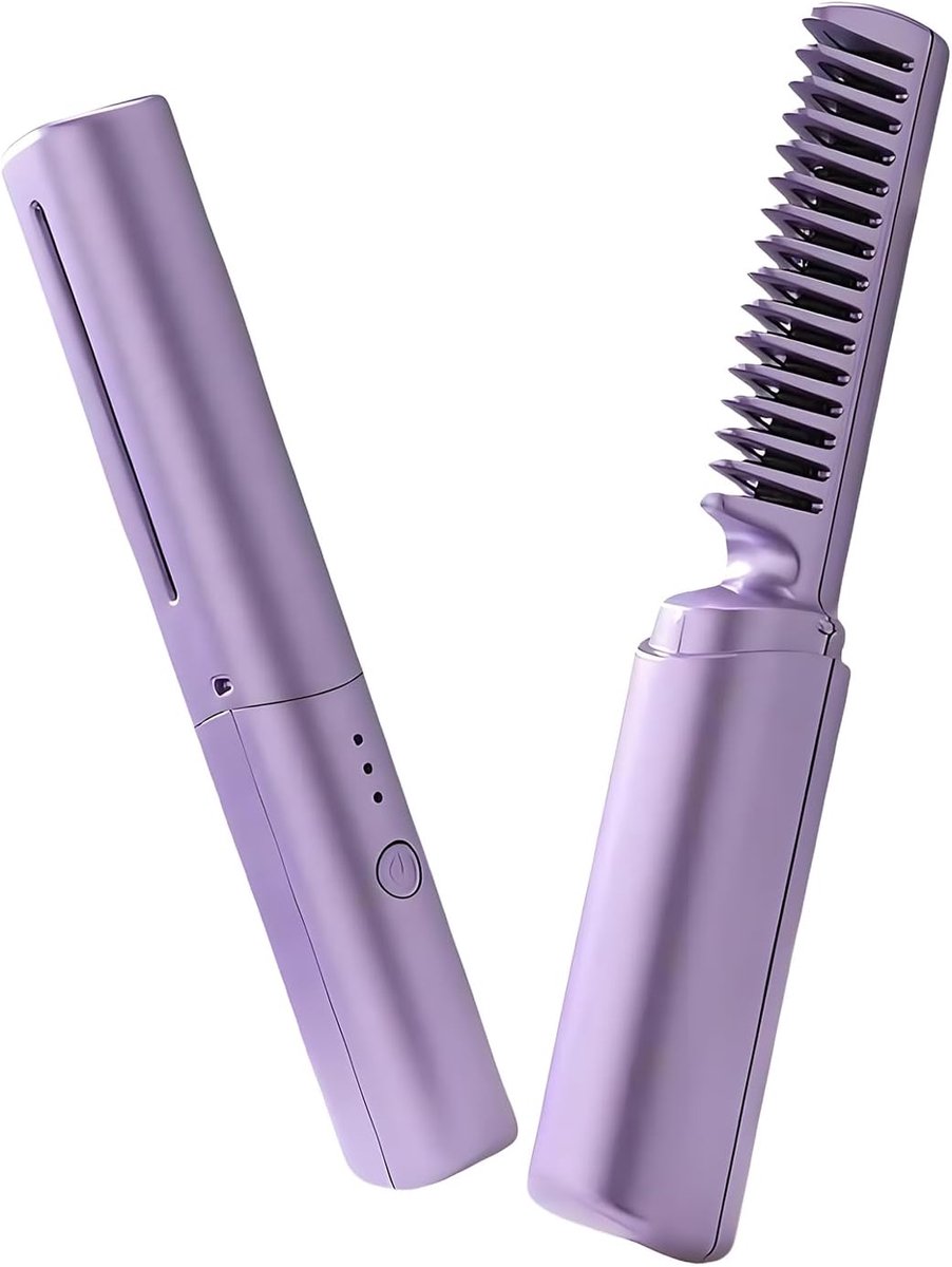 Elektrische Stijlkam - Styler Borstel - Haar Styling - Antistatisch Keramisch - 19.5 cm
