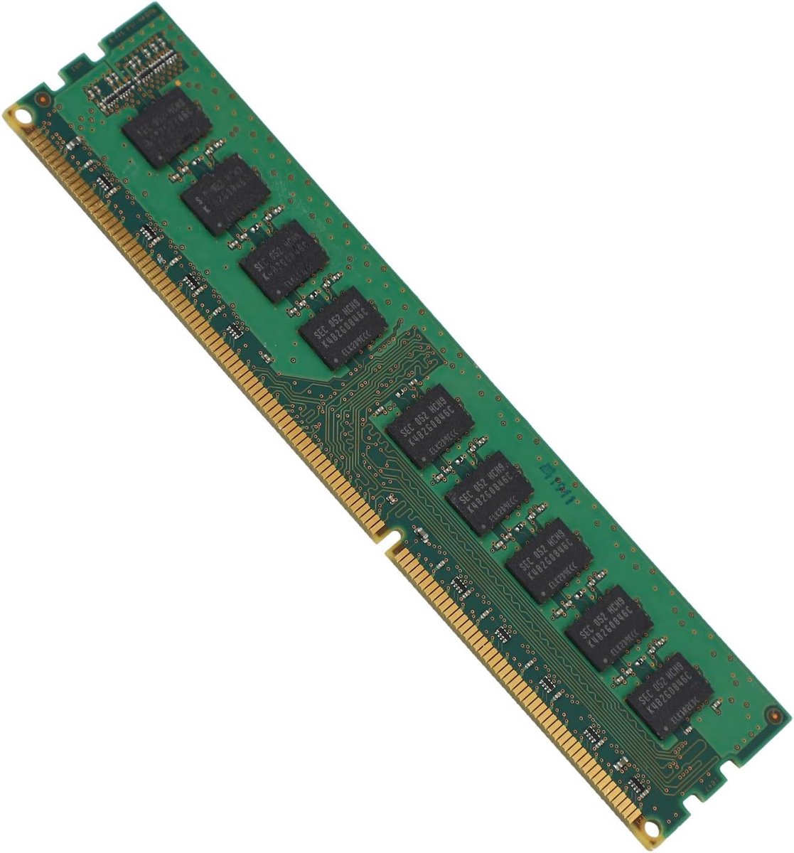 Server Geheugen - RAM Module - Werkstation Upgrade - ECC Ongebufferd - 14x4x1 cm - Groen