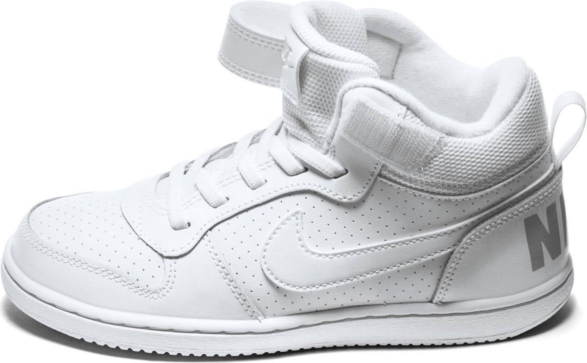 Nike Court Borough Mid White/White