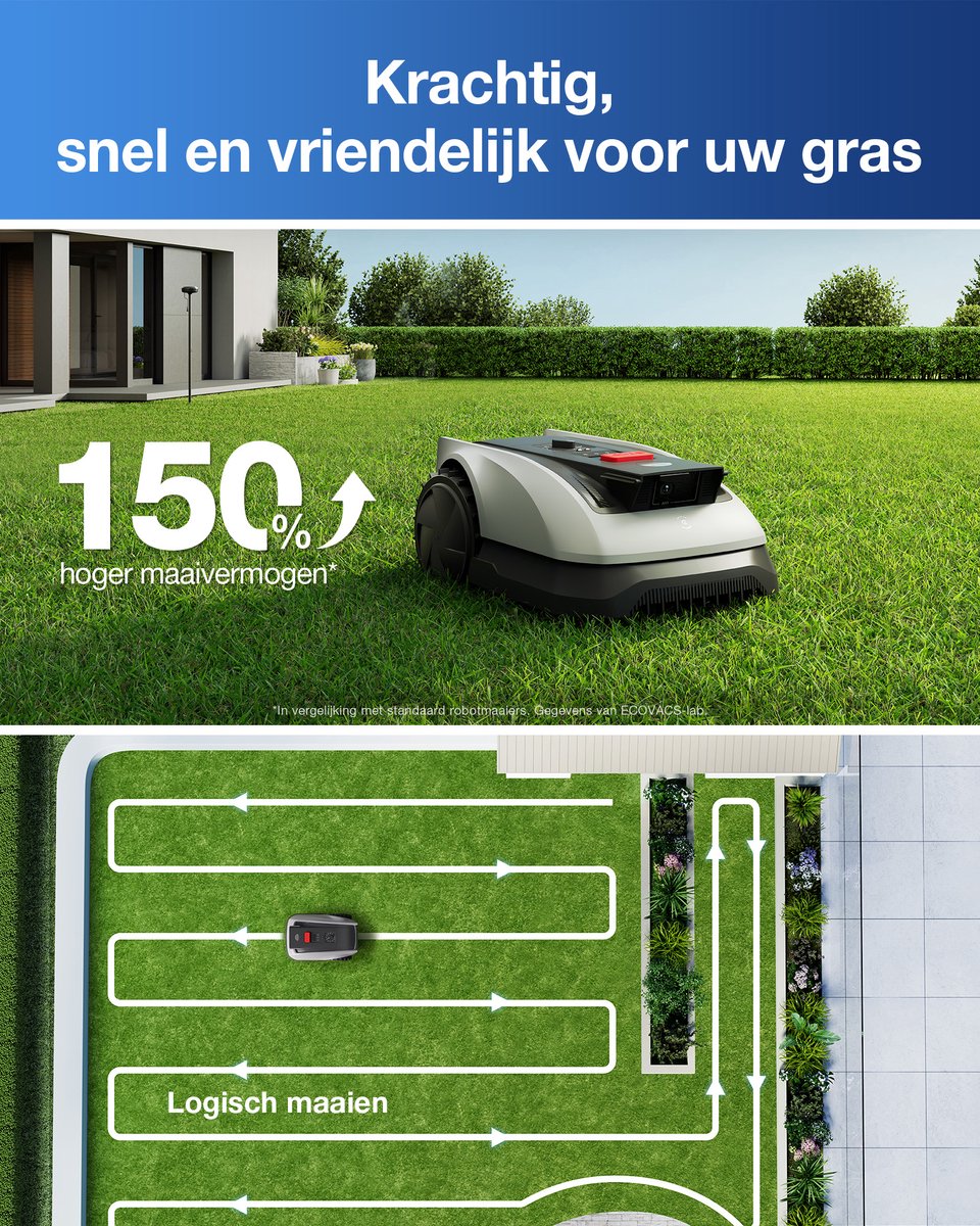 Ecovacs GOAT O600 RTK Robotmaaier met RTK Navigatie - afbeelding 3