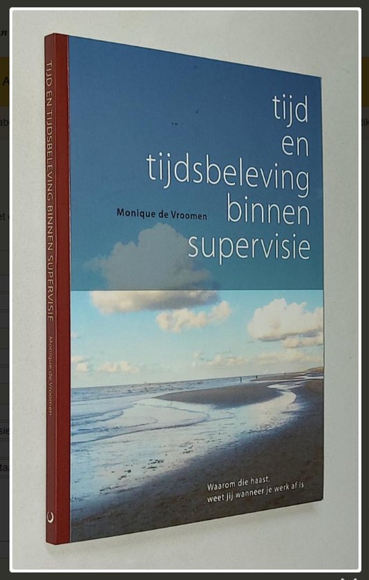 9789090291963 - Tijd en tijdsbeleving binnen supervisie