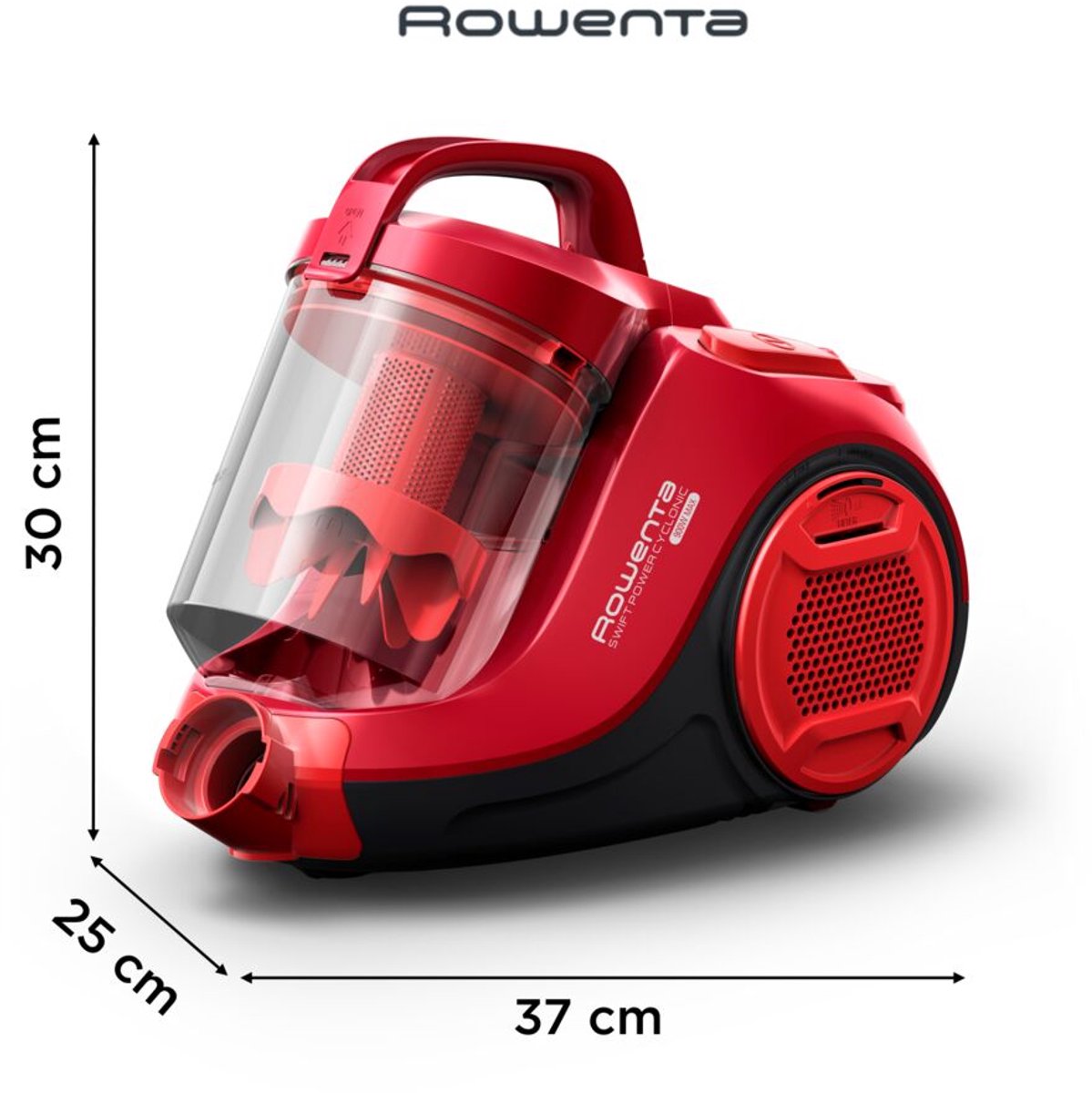 Rowenta Swift Power Cyclonic RO2913 - Stofzuiger - Zonder Zak - Compact - Krachtige Zuigkracht - Eenvoudig in Gebruik — afbeelding 4