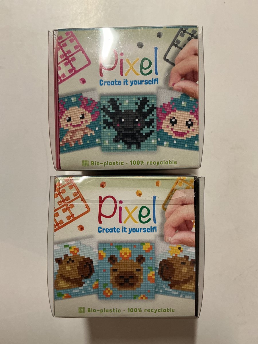 PIXELHOBBY PIXEL SET 2 KUBUS CAPIBARA-AXOLOTL