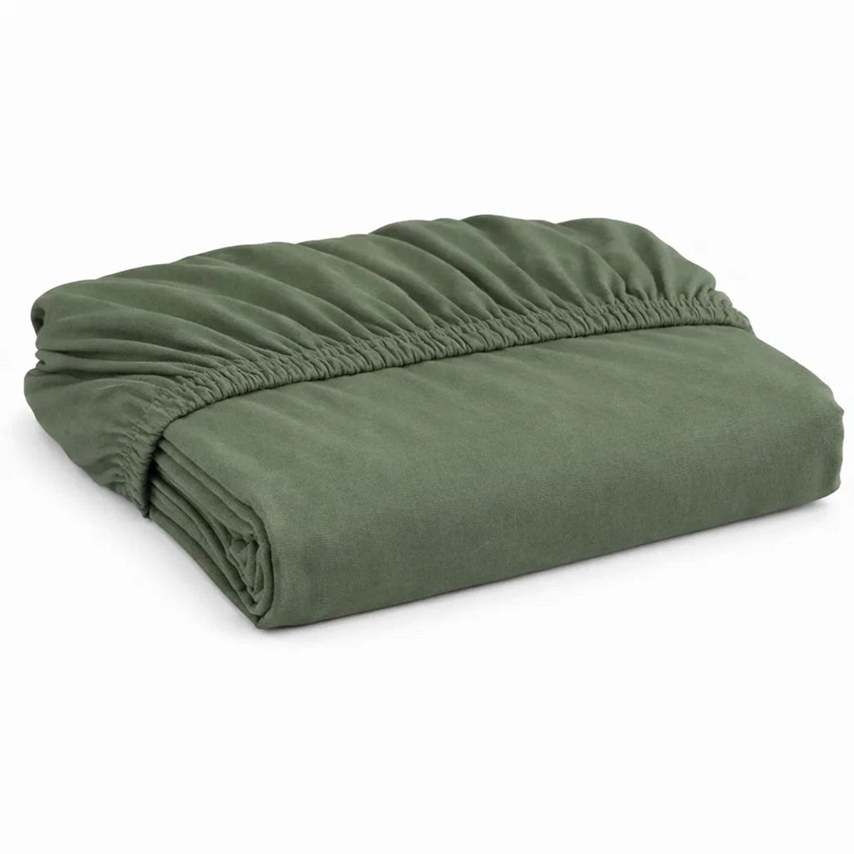Decoware Peuter Hoeslaken - Groen - Katoen - Elastiek Rondom - Peuterbed - 70x150 cm