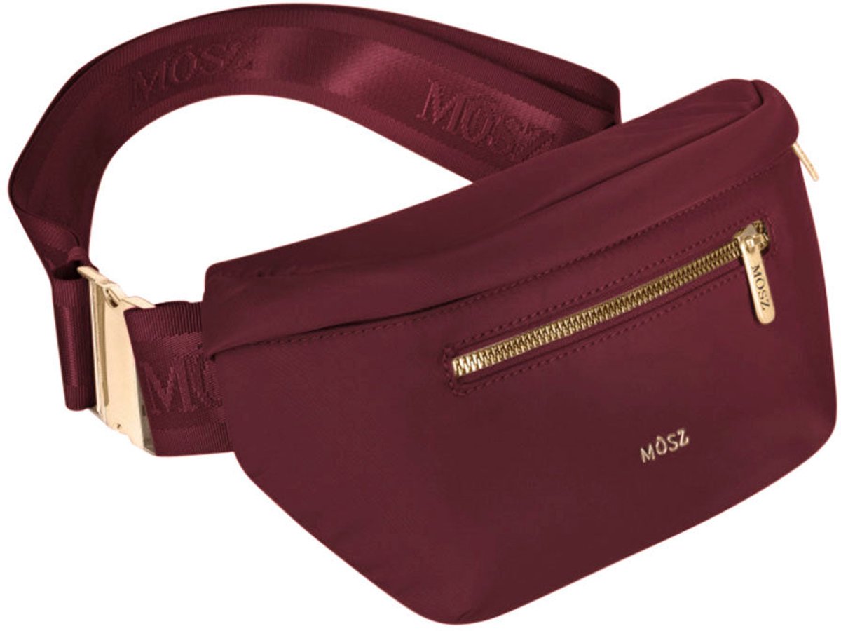MŌSZ Crossbody Heuptas dames nylon - aubergine : Jessy Fannypack / Bumbag