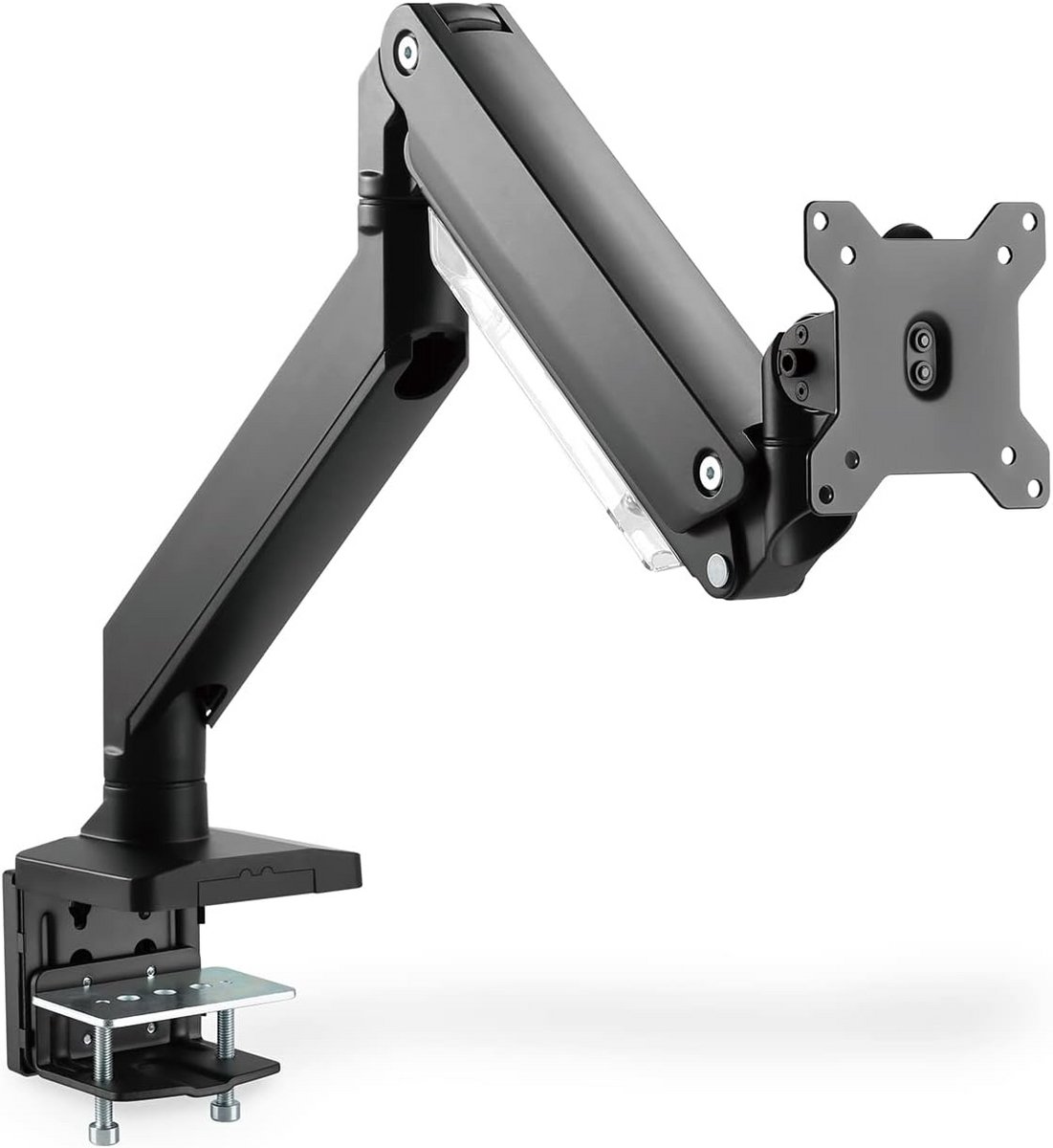 Ergonomische Monitor Beugel met Gasveer - 15 tot 35 inch - VESA 75x75 & 100x100 - Zwart