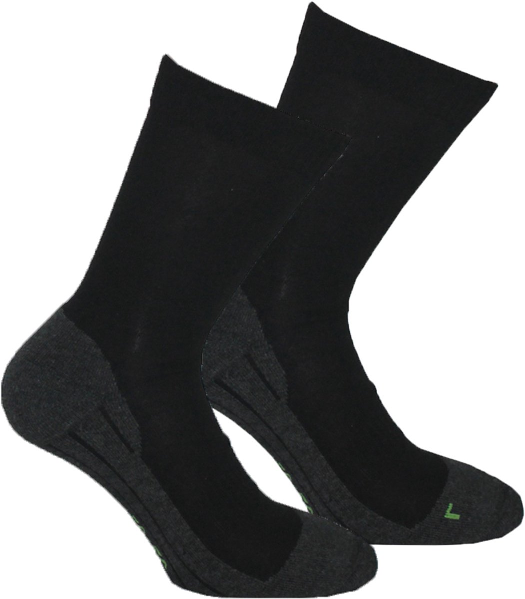 Boru Bamboo Wandelsokken 3-pack Bamboe Walking Experience XP Unisex 39-42 – 2342 Zwart